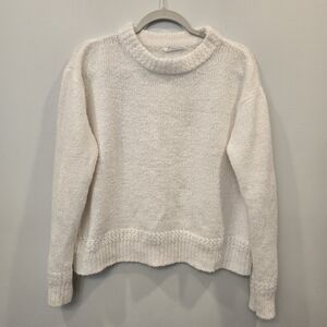 Double Zero Classic Cream Crew Neck Sweater